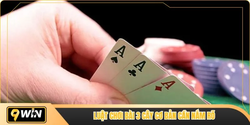 Luật chơi bài 3 cây cơ bản cần nắm rõ